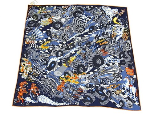 Sciarpa hermes seta - hermes, in