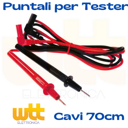 Coppia puntali per tester