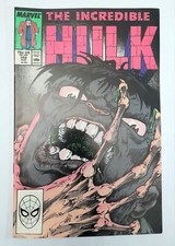 Hulk 358 VF/NM 1989.Inferno Vs Grey Hulk.First Printing.Marvel comics