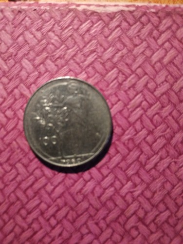100 lire conio 1960 con - , errore