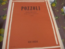 POZZOLI SOLFEGGI PARLATI E CANTATI  - CORSO 1 - ED RICORDI