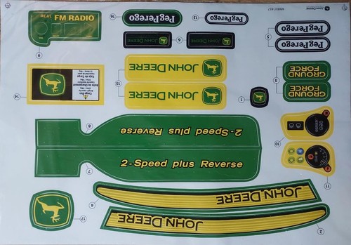 Adesivo peg perego john deere - peg,