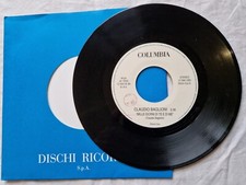 CLAUDIO BAGLIONI MILLE GIORNI DI TE 45 GIRI JUKE BOX PROMO 1990 RARO NO CD 33