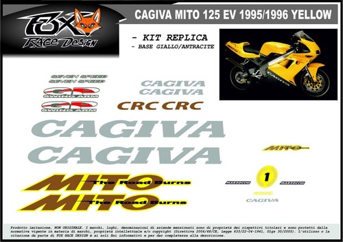 Adesivi stickers moto - adesivi, kit