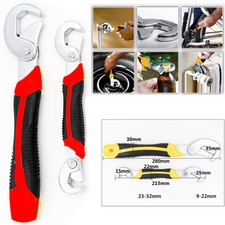 CHIAVE UNIVERSALE MULTIUSO X DADI BULLONI 9-32 MM SNAP N GRIP SET 2PZ OULIMA