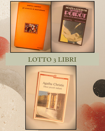 Lotto libri gialli - libri,
