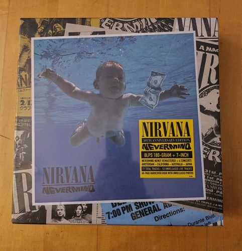 Nirvana nevermind vinyl 30th - nirvana,