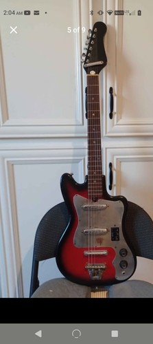 Vintage electric teisco - electric, guitar
