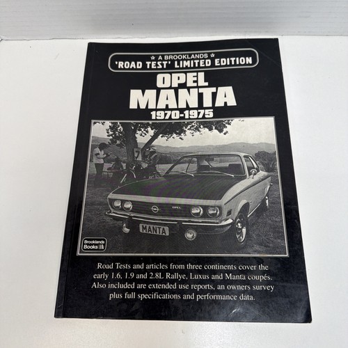 Opel manta 1970 1975 limited - manta:, (limited