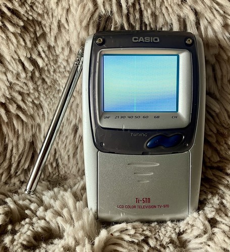 Vintage casio 970 stn - vintage, tv-970