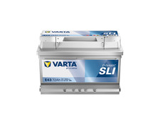 BATTERIA AUTO VARTA E43 12 V