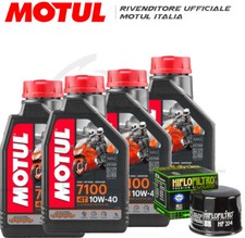Tagliando TRIUMPH Street Triple 675 R 2009-2016 (MOTUL 7100 10W40 + filtro olio)