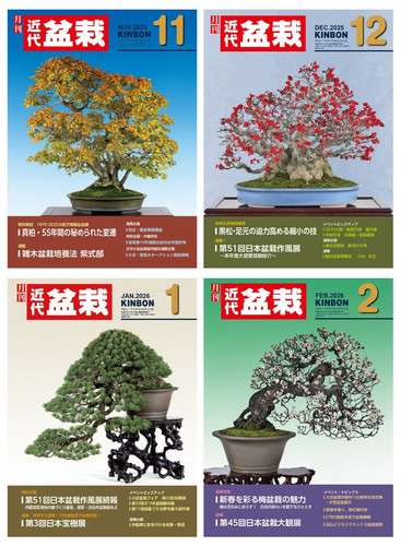 Monthly kindai bonsai - monthly,