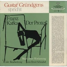 LP Gustaf Gründgens Der