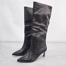 Women's Cowhide Plus Size