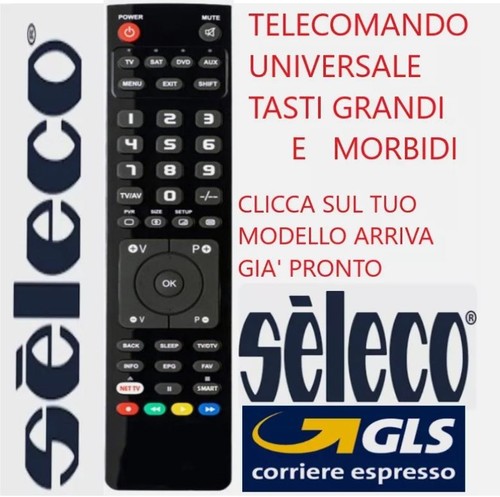 Telecomando universale seleco - telecomando,