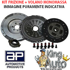 KIT FRIZIONE + VOLANO MONOMASSA FIAT GRANDE PUNTO 1.3 MULTIJET 66KW 90CV 6 MARCE