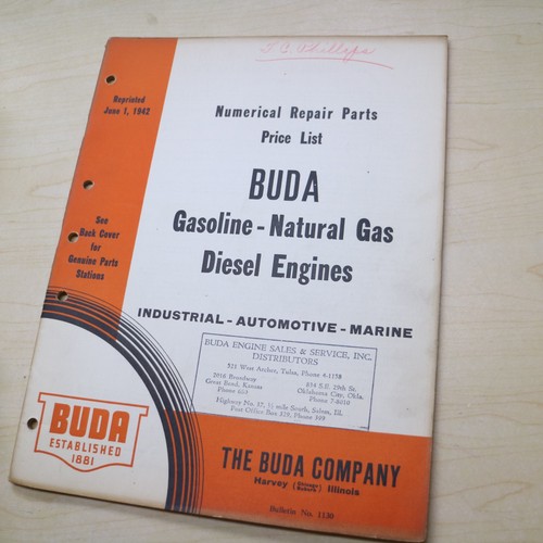 Buda gas motori diesel - gas, ng