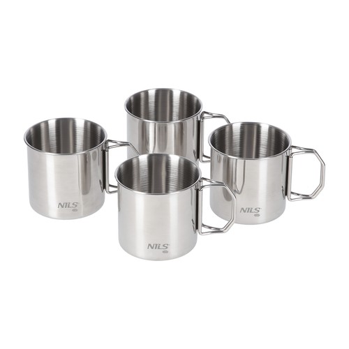 Set tazze acciaio - set,