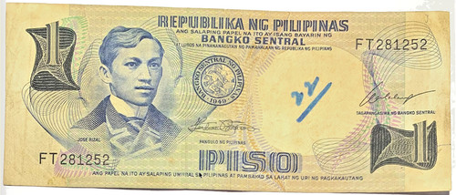 Filippine 1969 piso - 1969,
