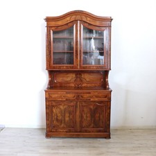 credenza antica doppio corpo