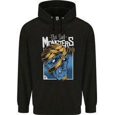 Felpa Da Uomo Sad Monster Club Zombie Di Halloween In Cotone All'80%