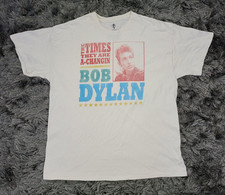 Bob Dylan Shirt Mens XL Off