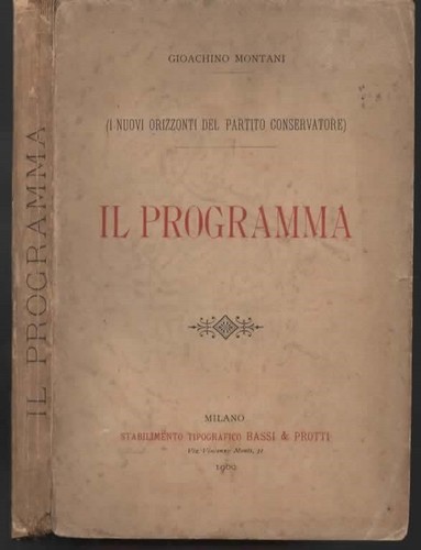 Libro montani programma - montani,