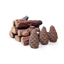 Legno ceramico per caminetti a