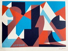 Giacomo balla litografia 1968 - giacomo,