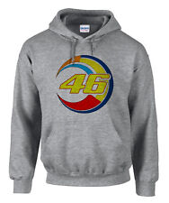 Felpa con cappuccio 46 The DOCTOR Valentino Rossi pilot grigia -3502_Grigio