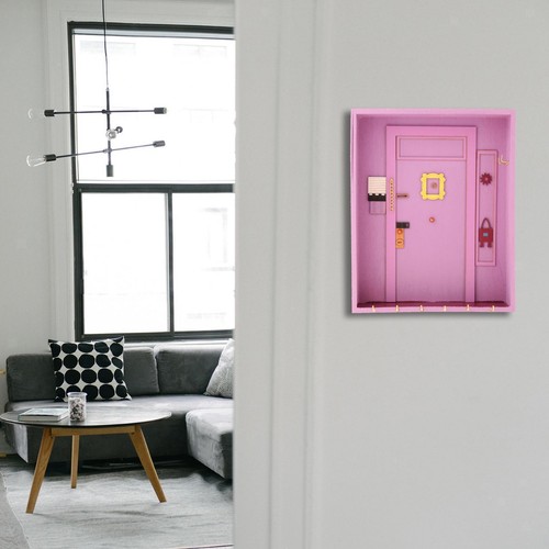 Portachiavi legno viola - in, con