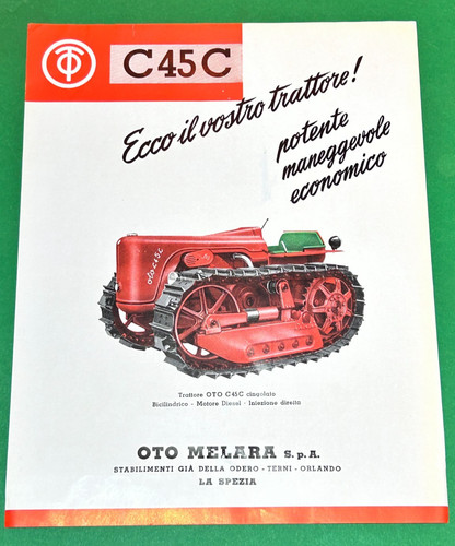Brochure trattore oto melara - brochure,