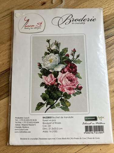 Kit punto croce bouquet - kit,