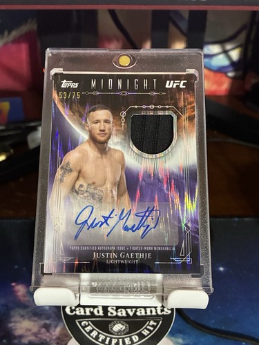 Justin gaethje auto - gaethje, relic