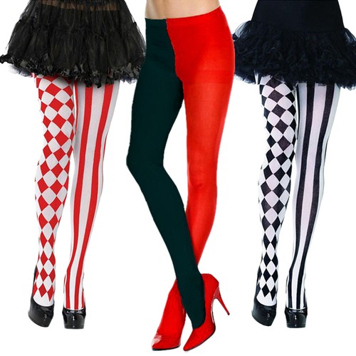 Lady cosplay striped tights - striped,