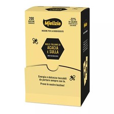Mielizia, Miele Italiano di Acacia e Sulla 200 Bustine Monodose da 5 grammi