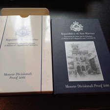 Monete Euro San Marino 2011 Proof In Cofanetto Lotto Sc 1 