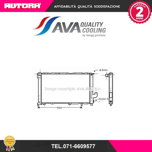 Ft2098 radiatore motore adatto - ft2098,