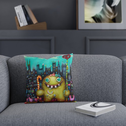 Candy monster coussin - candy,