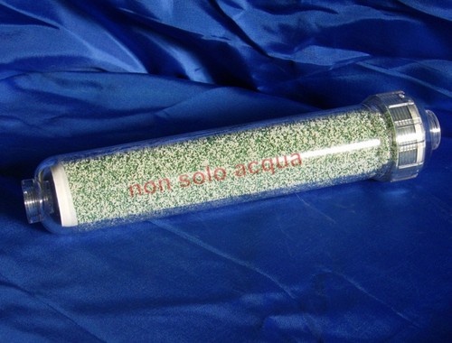 Filtro acqua con resina letto