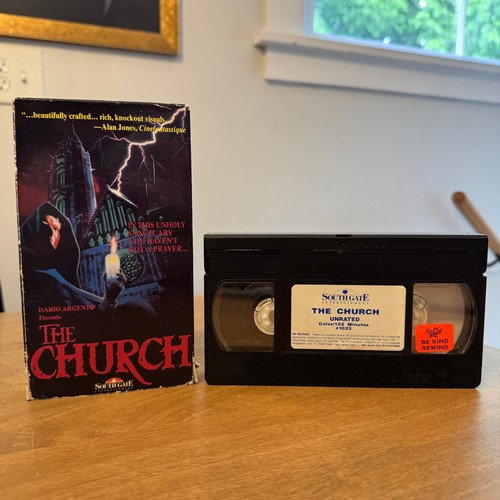 The church vhs vcr - the,