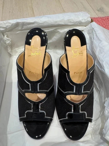 Christian louboutin mules neri - mules,