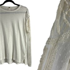 Free People Off White T-Shirt