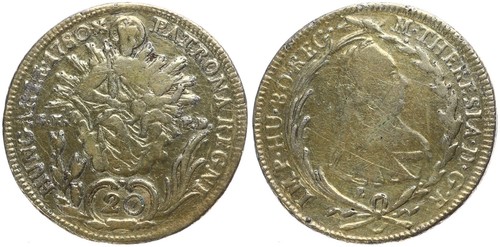 Austria ungheria 20 kreuzer - austria,