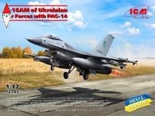 ICM 1/72 F-16AM OF UKRAINIAN
