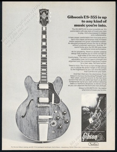 Foto chitarra gibson 355 - chitarra,
