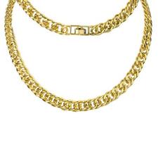 Collana In Oro Placcato 9 Mm