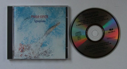 Paolo conte aguaplano cd - conte,