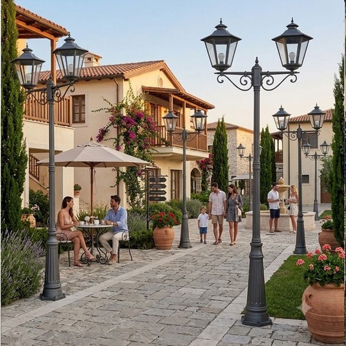 Lampione casali sentieri 2 - lampione,